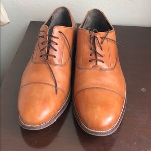 Cole Haan Leather Cap Toe Shoes